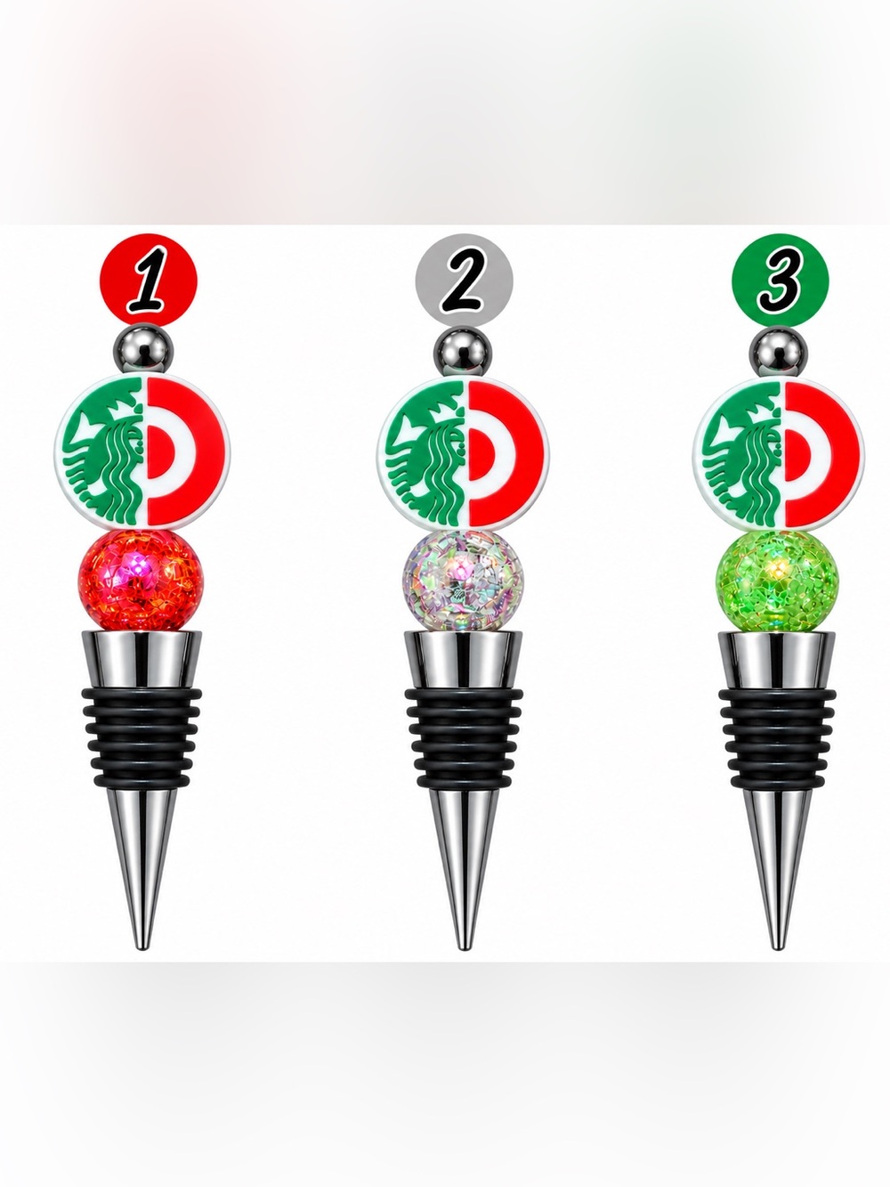 Handmade Coffee &Target Wine bottle stoppers